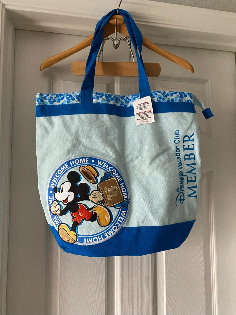 Disney Vacation Club Canvas Tote Bag-New!